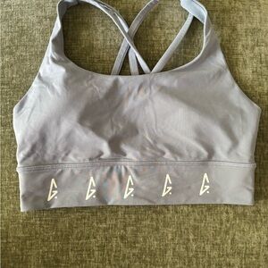 Lululemon Energy Longline Bra size 8 in blue NWOT